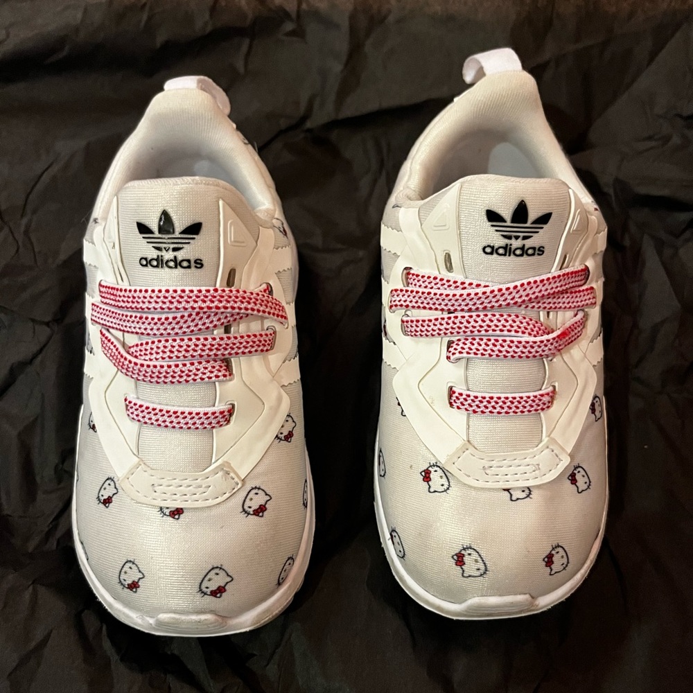 Hello Kitty Adidas Sneakers Toddler Size 6